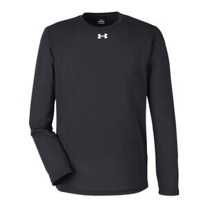 NWT Under Armour UA Tech Men's Team Long Sleeve in Black size Medium
